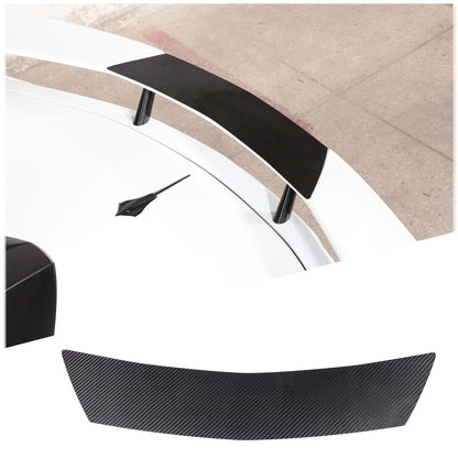 Carbon fiber Wing Lip Spoiler Tail Roof Trim Trunk Lid For Corvette C8 2020-25 2