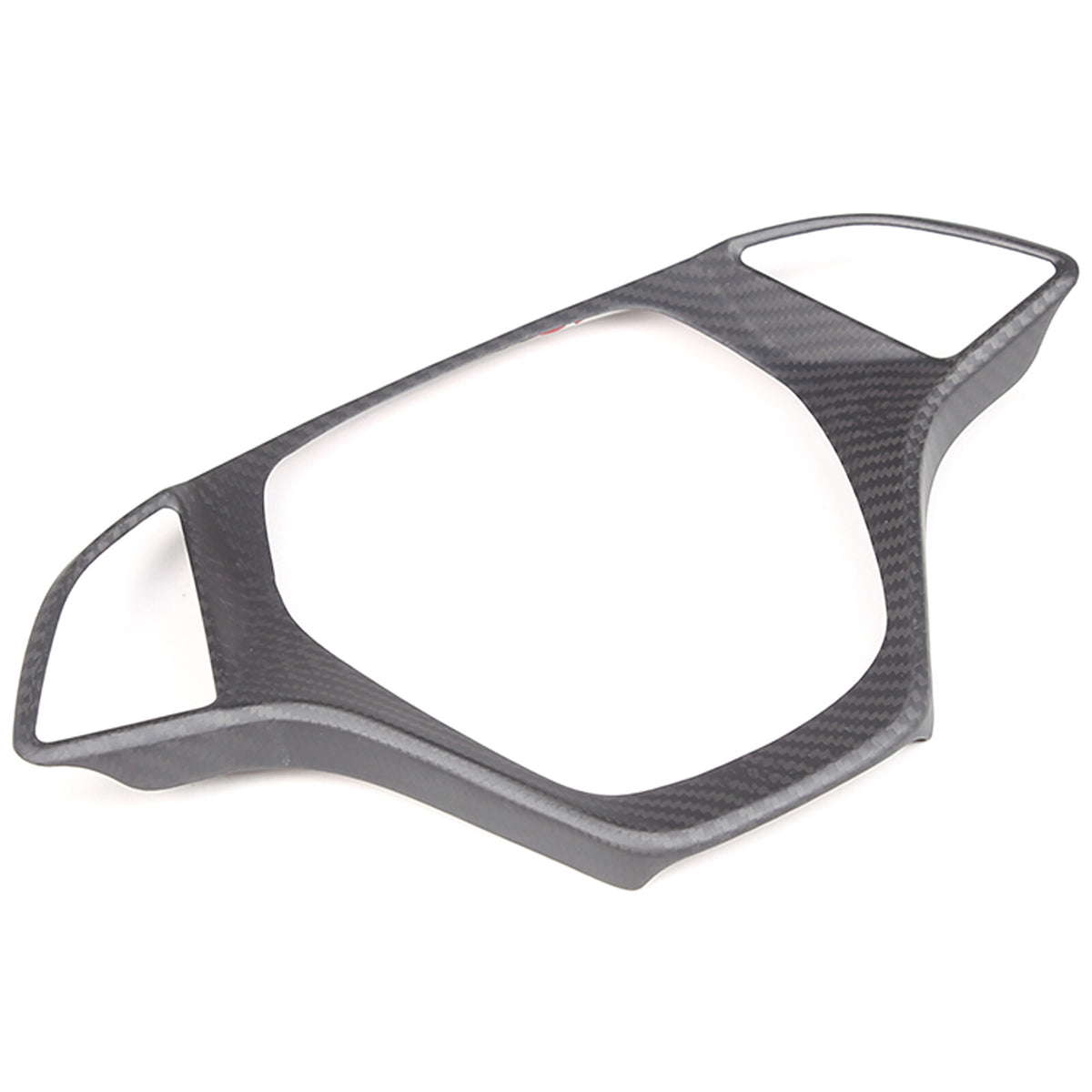 Matte Real Carbon Fiber Interior Steering Wheel Cover Trim For Corvette C7 14-19 8