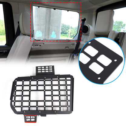 For Land Rover LR3 LR4 L319 04-16 Right Rear Window Molle Panel Modular Storage 4