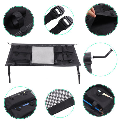 Rear Trunk Cargo Organizer Isolation Net W/ Bag For LR Defender 110 L663 20-23 24