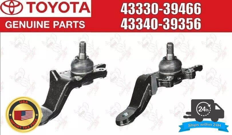 Toyota Genuine Tundra Sequoia Front Lower Ball Joint RH & LH SET OEM 1