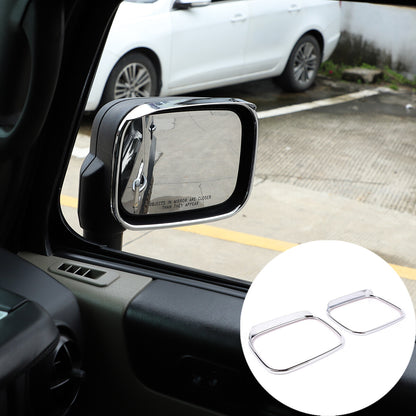 Chrome ABS Side View Mirror Shell Protect cover Trim 10Pcs For Hummer H2 03-09 11