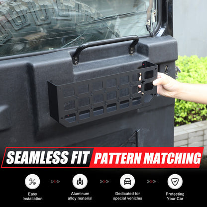 Tailgate Molle Panel Storage Basket For Land Rover Defender L316 2004-2018 44