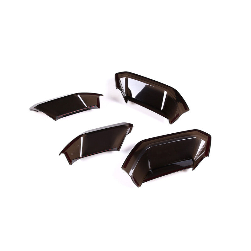 10 Pairs Smoked Covers For 14-19 Corvette C7 Rear Tail Light Blackout Molded Kit 11