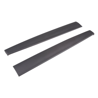 Matte Real Carbon Fiber Dashboard Panel Cover Trim For Tesla Model Y 3 2016-2022 7