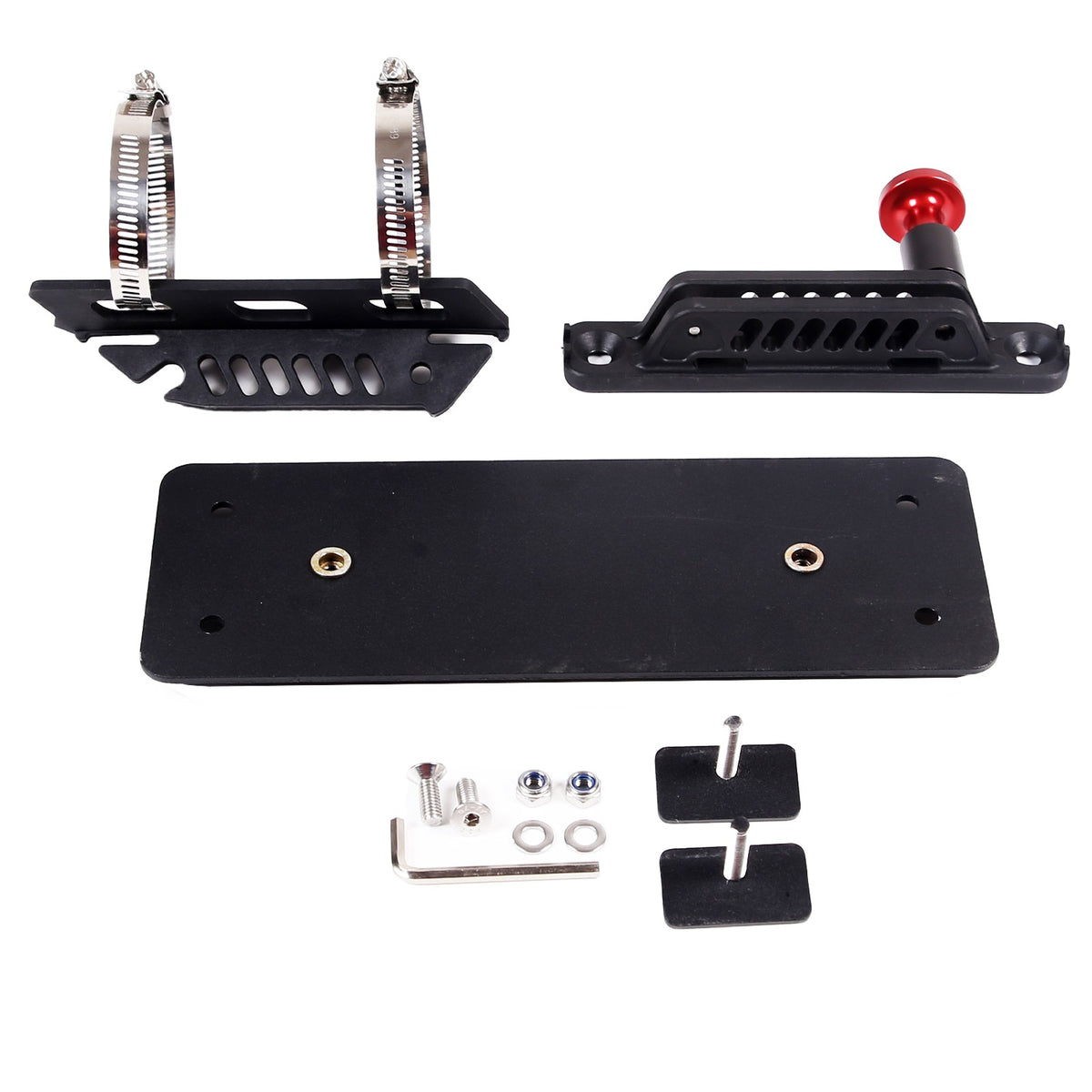 Black Carbon Steel Fire Extinguisher Mount Bracket For Toyota Tundra2022+ 20