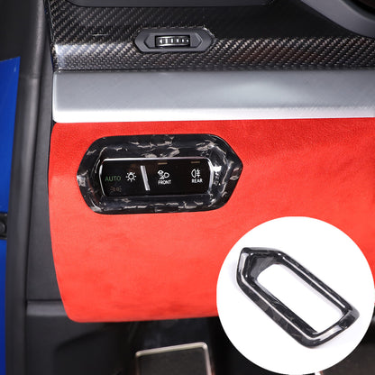 Forged Real Carbon fiber Interior Center Trim Kit Set For Lamborghini URUS 18-23 8