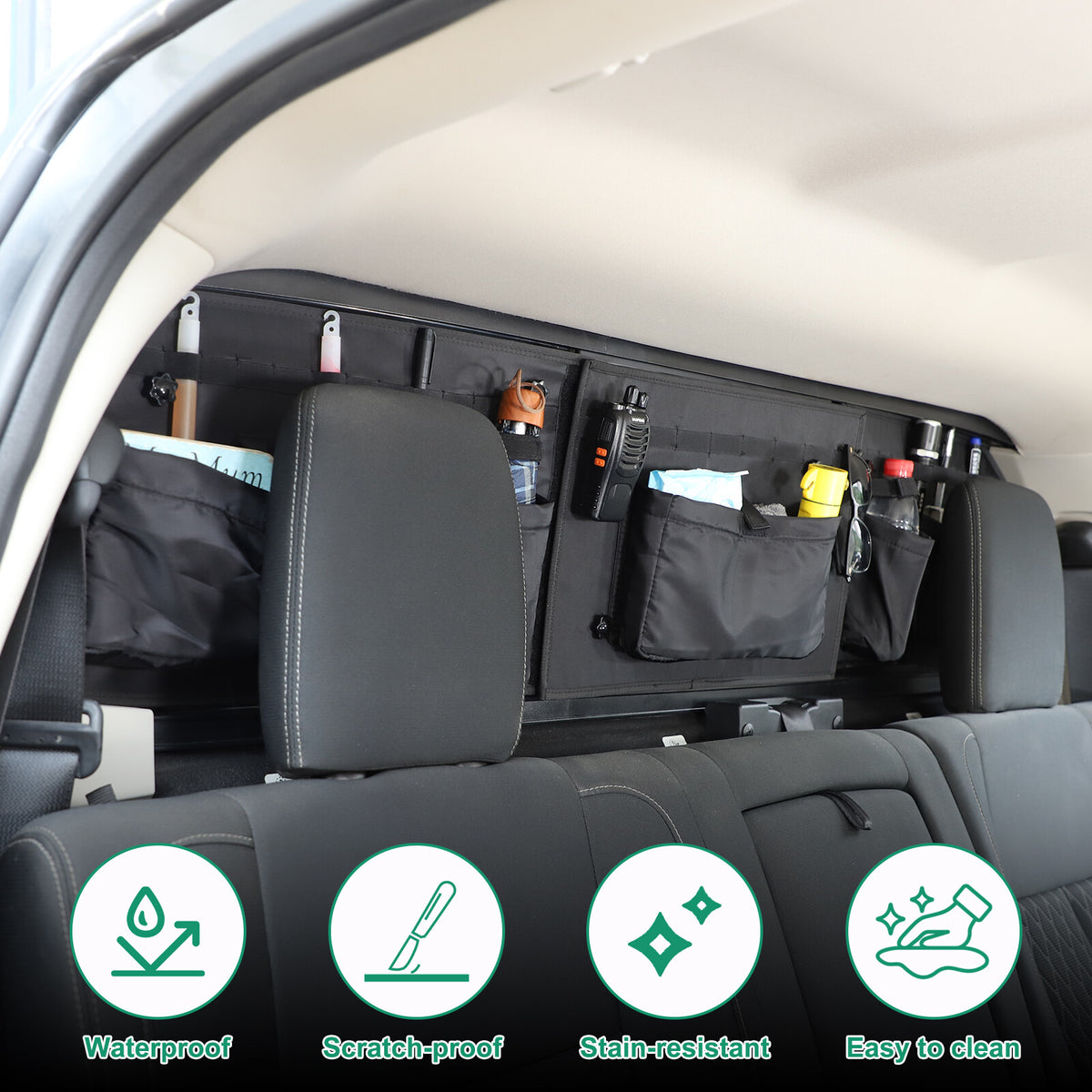 Tailgate Trunk Storage Bag Case Cover Tool Organizer For Nissan Titan 2016-2023 13