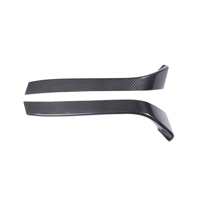Real Carbon Fiber Front Bumper Side Grill Trim Cover Strip For GR Supra A90 19+ 11