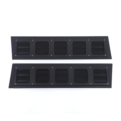 Front & Rear Window Louver Air Vent Trim For Toyota Land Cruiser Prado LC250 24+ 21