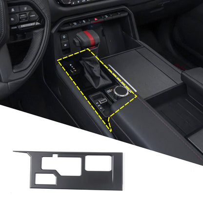 Matte Black ABS Interior Decoration Cover Trim Kit For Toyota Tundra 2022-26 US - Variants 16-20 27
