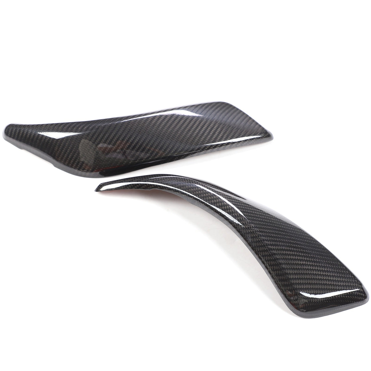 Real Carbon Fiber Inner Door Handle Trim For BMW 1 2 Series E81 E82 F22 14-19 US 10