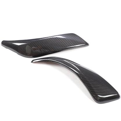 Real Carbon Fiber Inner Door Handle Trim For BMW 1 2 Series E81 E82 F22 14-19 US 10