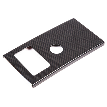 Matte Carbon Fiber enter Gear Shift Panel Trim For Range Rover Vogue 2023-24 6