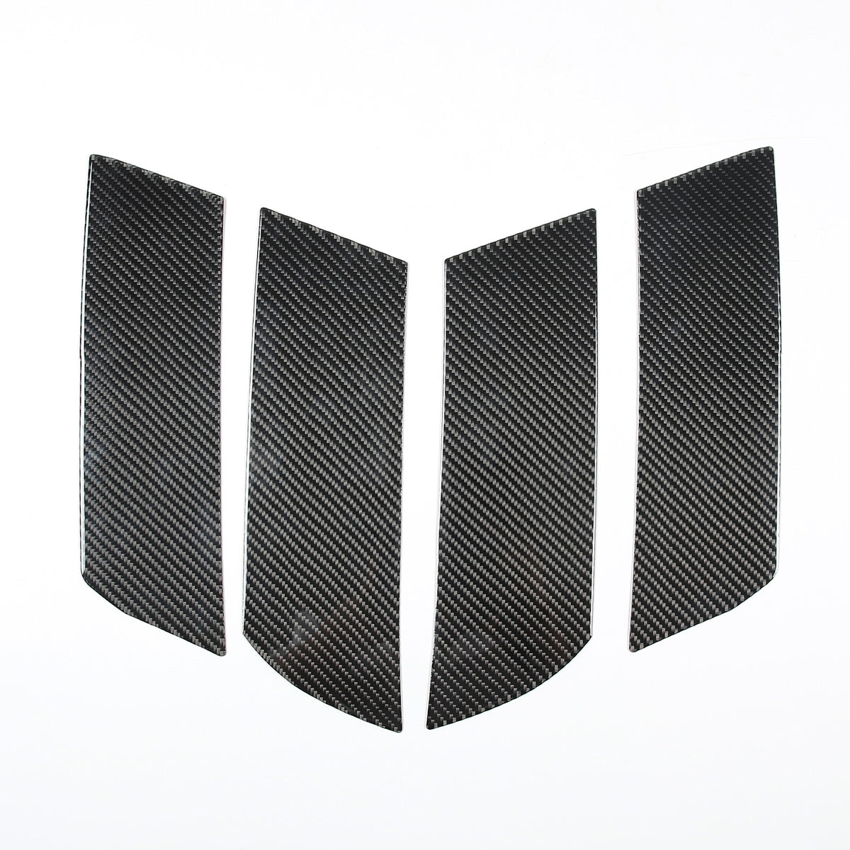 Carbon Fiber side fender vents Panel Sticker Trim For Corvette C6 2005-2013 11