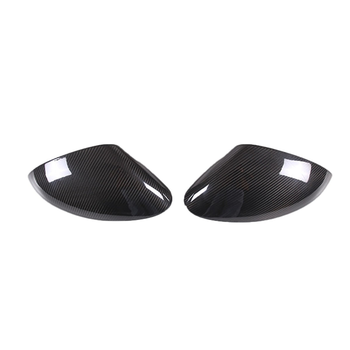 Real Carbon Fiber Side Mirror Cover Trim For Alfa Romeo Stelvio 949 2017-2024 1