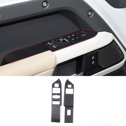 Real Dry Carbon Fiber Full Interior Trim Set For LR Defender 90 110 L663 20-23 166