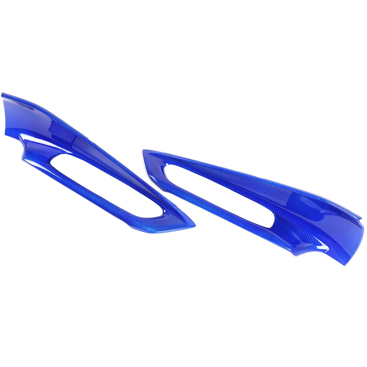Blue Real Carbon Fiber Full Interior Set Decor Trim Kit for Corvette C8 20-25 - Variants 26-30 18