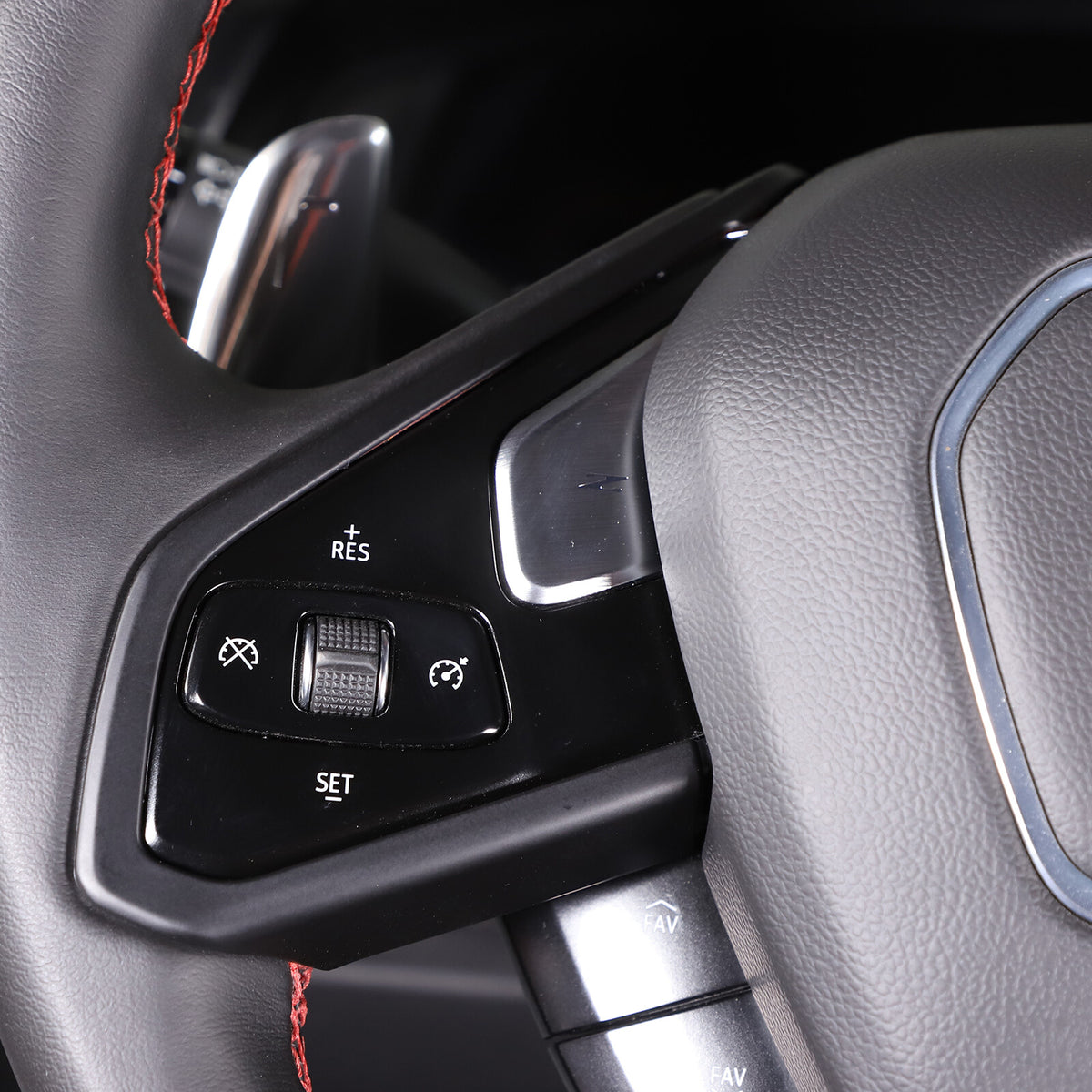Matte Black ABS Full Interior Set Cover Trim Kit For Corvette C8 2020-25 - Styles 1-5 35