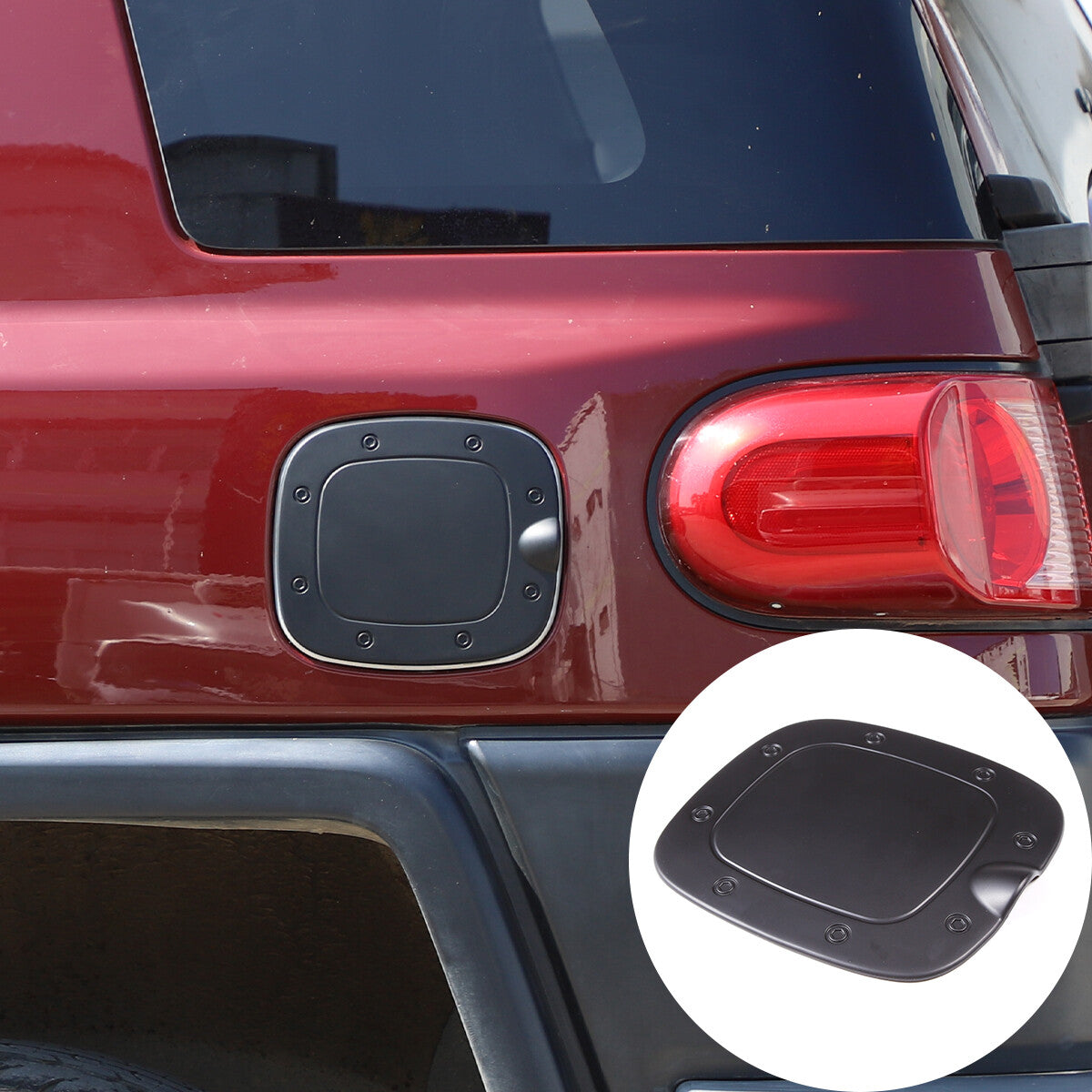 Matte Black ABS Full Exterior Cover Trim Set For Toyota FJ Cruiser 2007-2021 53