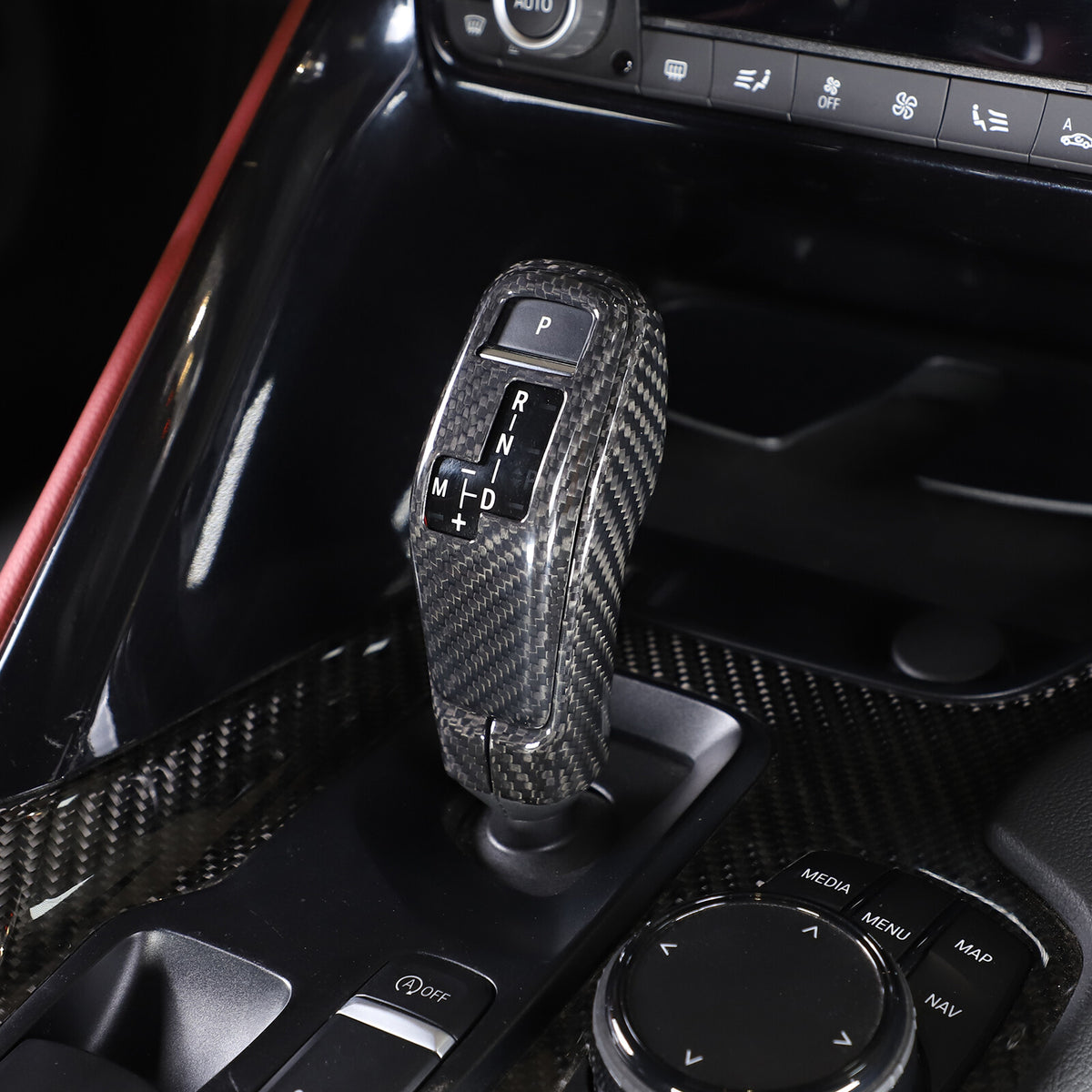 Real Carbon Fiber Full Interior Set Decor Trim Kit For Toyota Supra A90 MK5 19+ 173