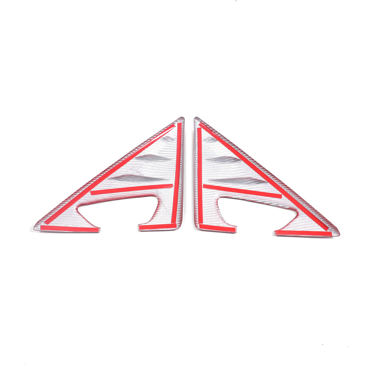 Red Real Carbon Fiber Interior Exterior Conosle Trim Cover For Lotus EMIRA 21-25 180