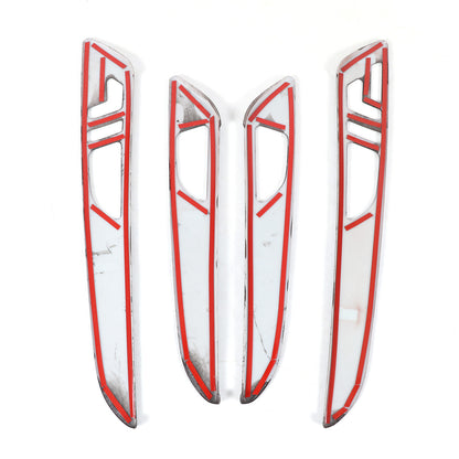 Grain Interior Car Door Panel Cover Trim For Benz GLE GLS ML GL 2013-2019 6