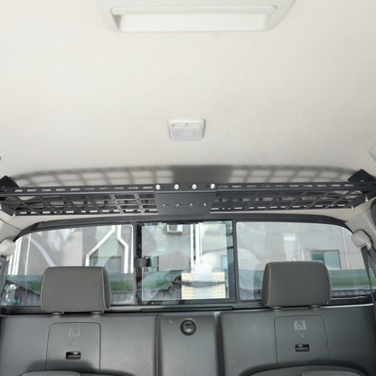 Aluminum Rear Roof Hanging Rack Molle Panel For Nissan Frontier King Cab 2009-17 23