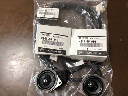 Mazda OEM SPEAKER,LOUD-FRONT LH & RH & SPEAKER,LOUD-FRONT Set MX-5 ND RF 4
