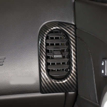 ABS Carbon Fiber Center Console Interior Trim Cover Full Set Kit For Corvette C6 - Styles 6-10 17