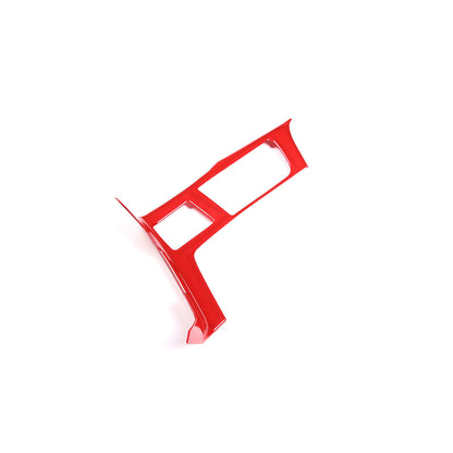 Sports Red Interior Gear Shift Panel Cover For Corvette C7 2014-2019 11