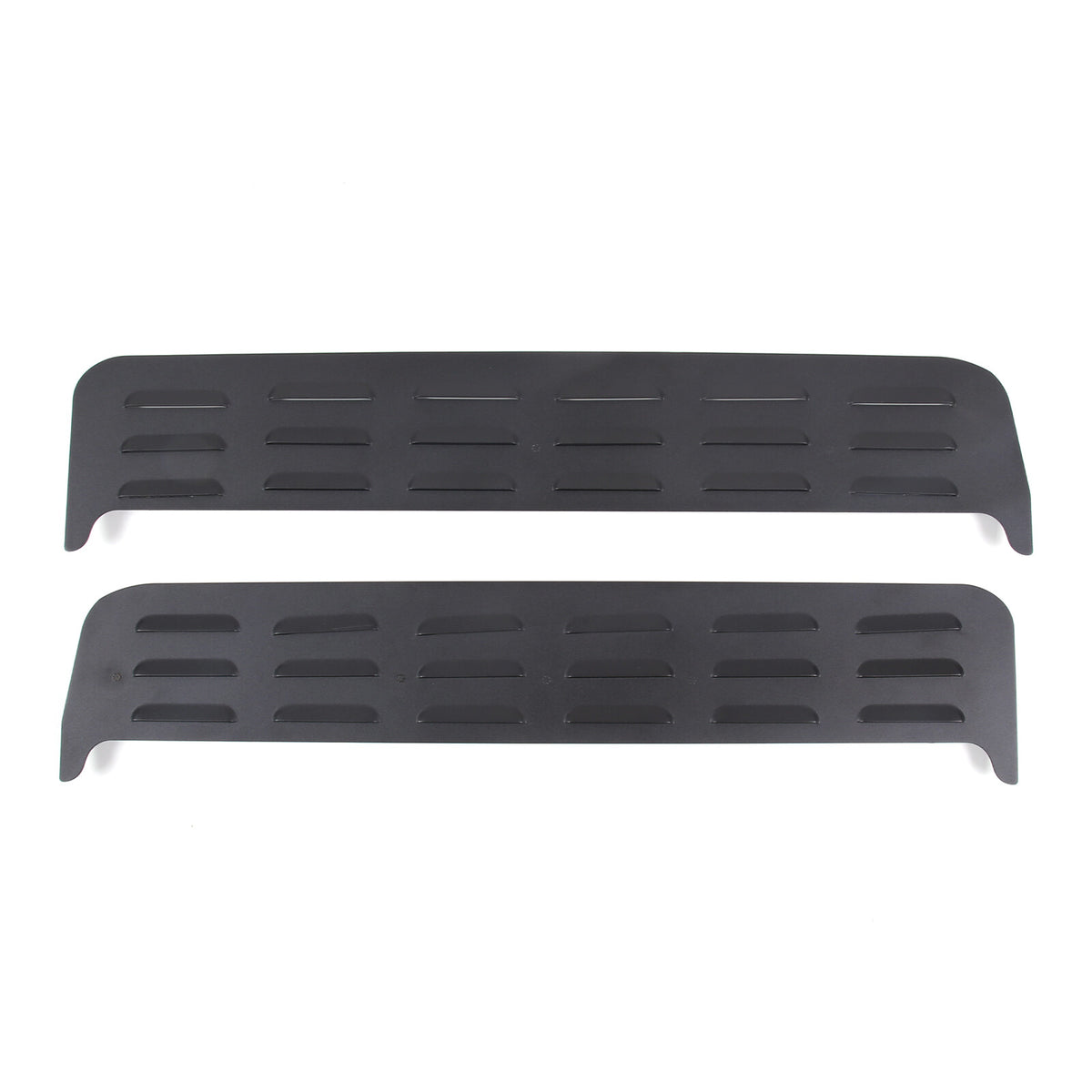 Black Alloy Wagon 2nd Row Door Window Air Vents Screens For Hummer H2 2003-09 US 15