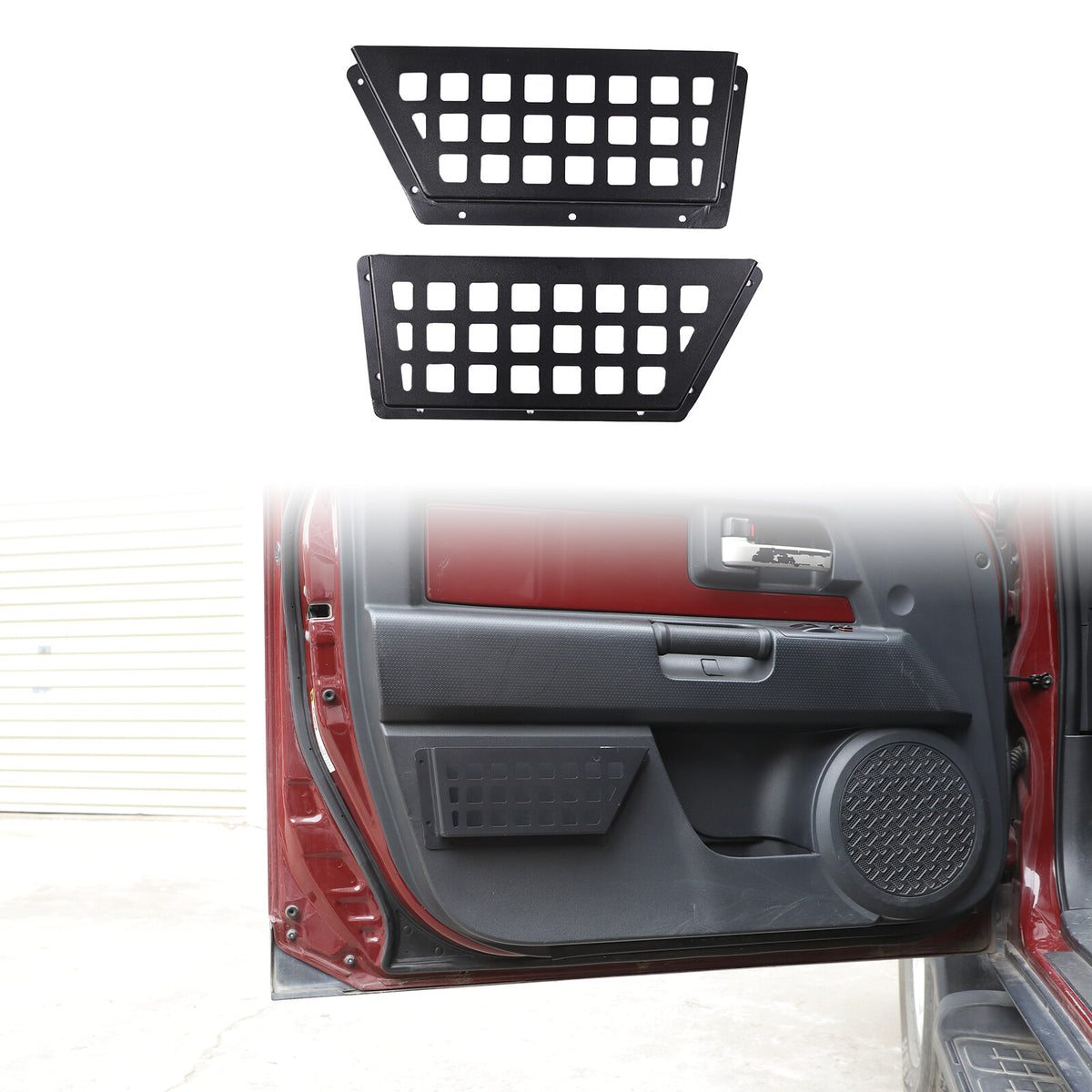 Car Rear Door Pocket Storage Box Organizer For Toyota FJ Cruiser 2007-2021 2