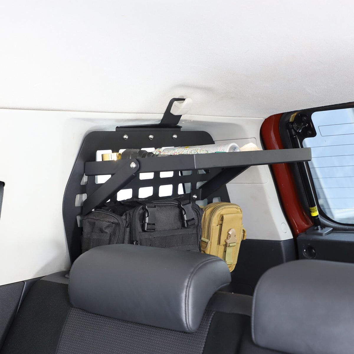 Trunk Right Side Window Storage Molle Panels For Toyota FJ Cruiser 2007-21 US 5
