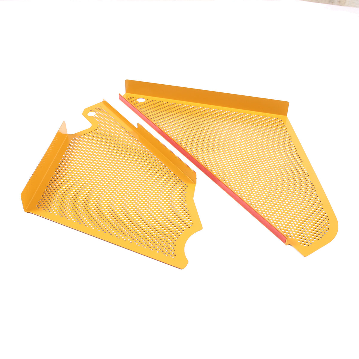 Yellow Steel Engine Hood Compartment Panel Trim Cover For Corvette C8 Z06 20-26 12