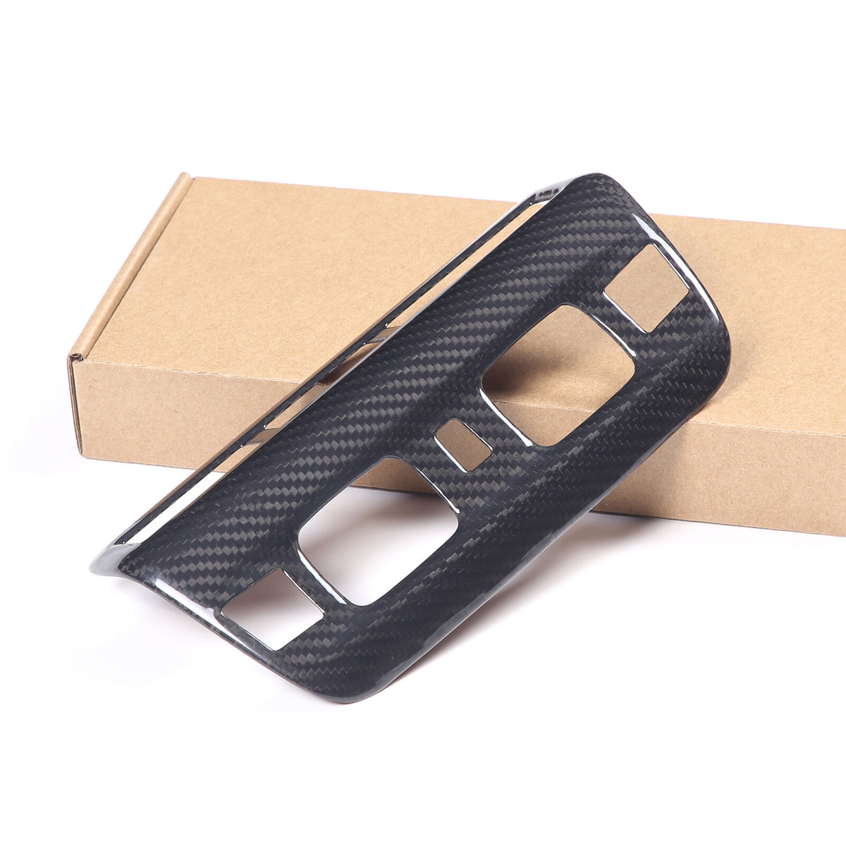 REAL Carbon Fiber Interior Frame Decor Trim Cover Set Kit For C8 Corvette 11