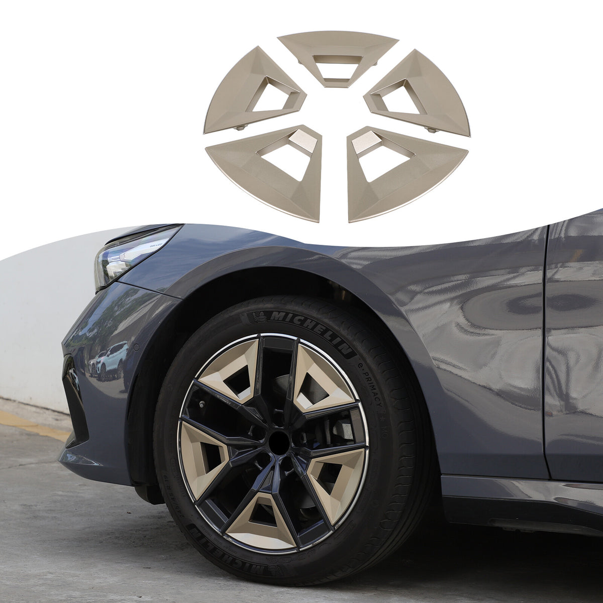 Replacement Car Wheel Edge Decor trim Cover For BMW 5 Series G60 2024+ 2