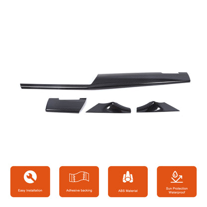Carbon Fiber Console Dashboard Panel Trim Cover For BMW 5 Series G60 i5 24+ US 10
