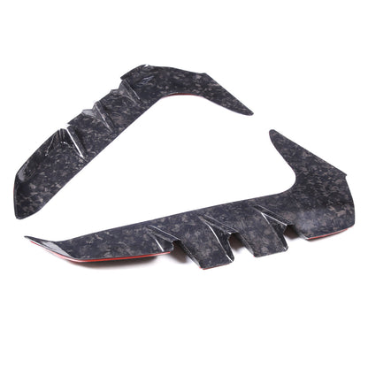 Forged Carbon Front Side Fender Air Outlet Trim For Toyota GR86 Subaru BRZ 2022+ 10