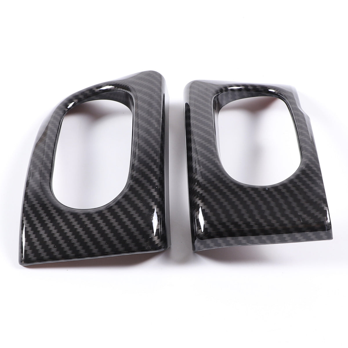 ABS Carbon Fiber Dashboard Button Air Outlet Frame Set For Corvette C6 05-13 US 16