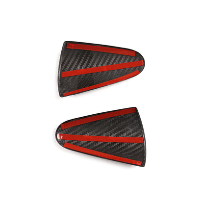 Forged Real Carbon Fiber Exterior Door Handle Trim Cover for Ferrari 458 2011-16 10