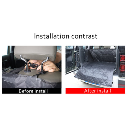 Pet Dog Seat Cover Car Back Seat Protector Hammock Mat For LR Defender 110 20-24 5