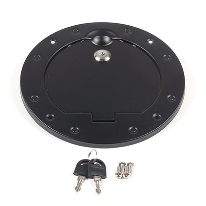 Alloy Locking Fuel Door Gas Tank Cap Cover Lock Key For Hummer H3 2006-2010 9