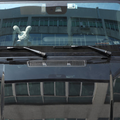 Real Carbon Fiber Hood Engine Air Vent Outlet Cover Trim For Benz G-Class 19-25 7