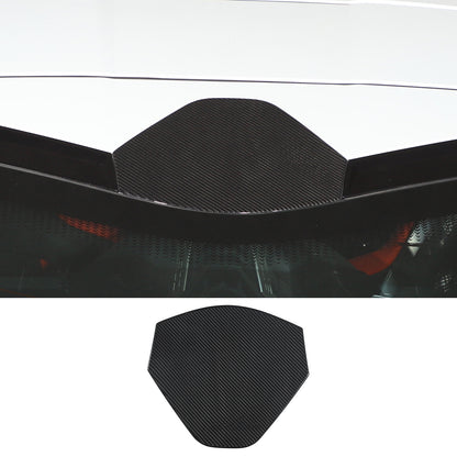 Real Carbon Fiber Rear Window Decklid Cover For Corvette C8 Coupe 2020-26 3
