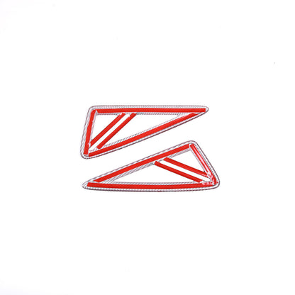 Red Car Side Wing Air Flow Fender Vent Trim Sticker For Lamborghini URUS 18-23 5