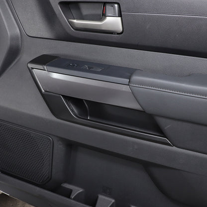Matte Black ABS Interior Decoration Cover Trim Kit For Toyota Tundra 2022-26 US - Variants 21-25 30