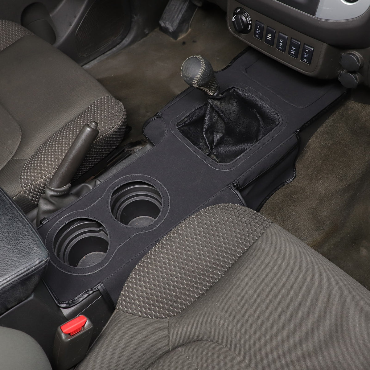 Suede Cloth Center Console Gear Shift Trim Cover For Nissan Frontier 2013-21 US 12
