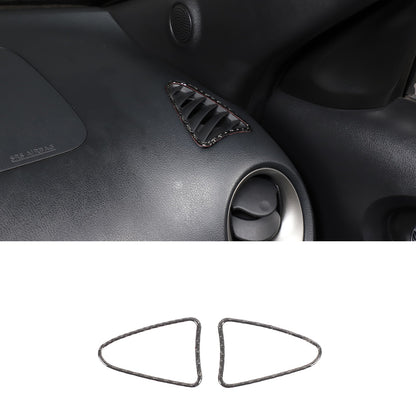 Soft Carbon Fiber Interior Center Console trim Sticker For Nissan Juke 2011-2019 207