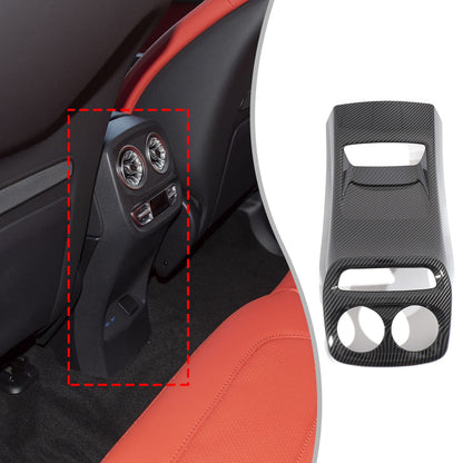 ABS Carbon Fiber Rear Air Vent Kick Guard Panel Trim For Benz G-Class 2025+ 7